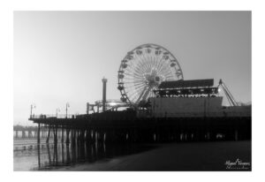 Ferris Wheel - Santa Monica Pier | Limited Edition Fine Art Print