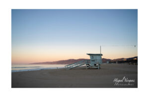 Lifeguard Tower - Sunrise | Limited Edition Fine Art Print