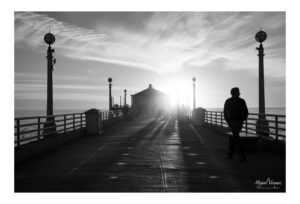 Pier Walkway - Silhouette | Limited Edition Fine Art Print